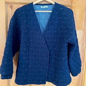Very cute Madewell quilted jacket. Size L.